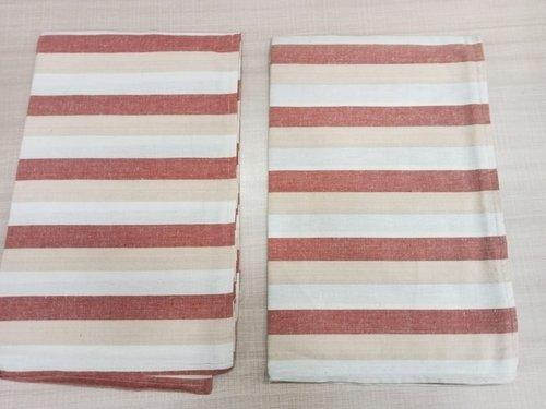 BEDSHEET STRIPE 72X100 2 PILLOW COVER